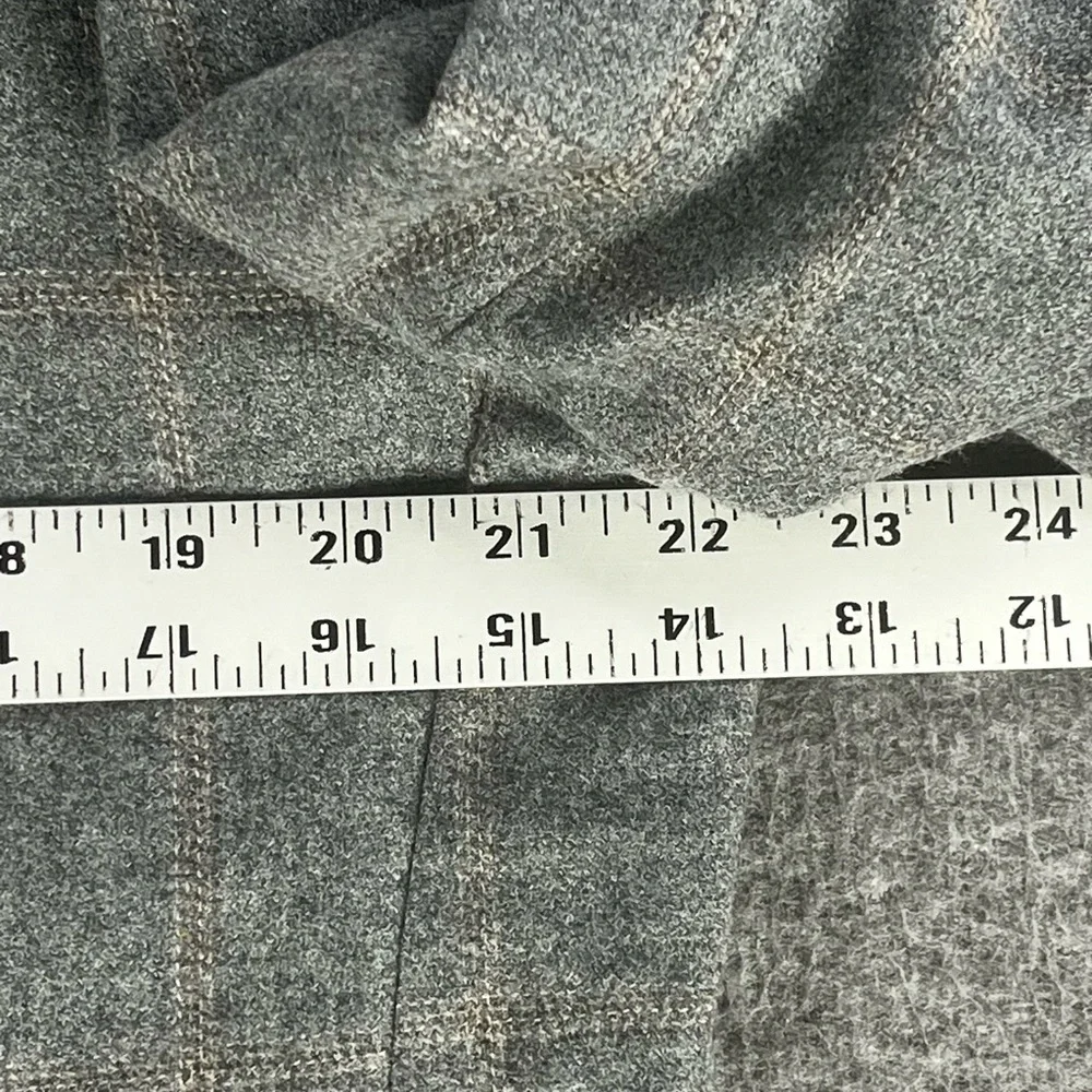 Lanificio di Pray 1901 Wool Sport Coat 44R Gray Check Unstructured Blazer